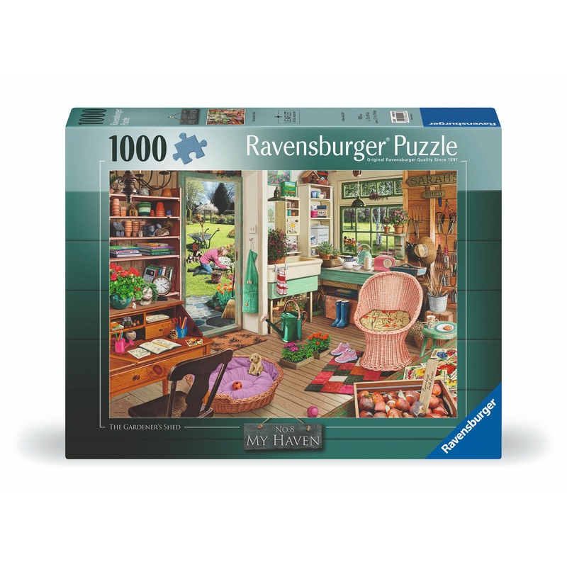 Ravensburger The Gardener’s Shed 1000 Piece Jigsaw Puzzle