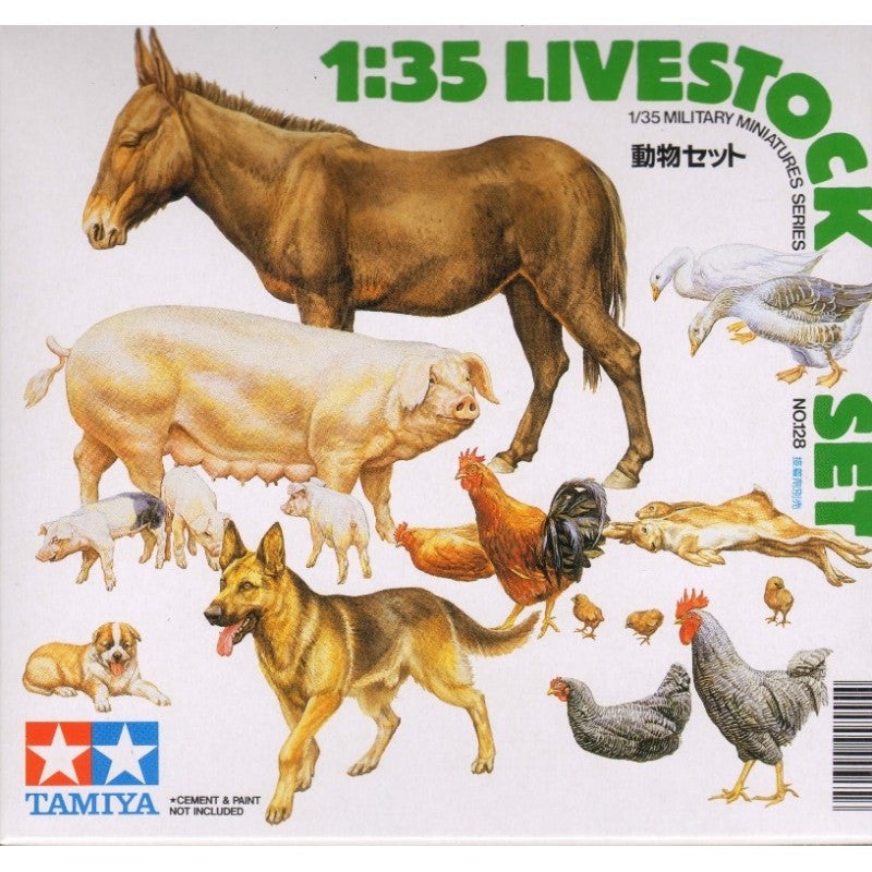 Tamiya Livestock Set 1:35