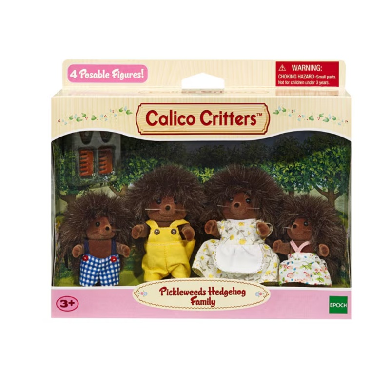 Calico Critters 1923 Hedgehog Family