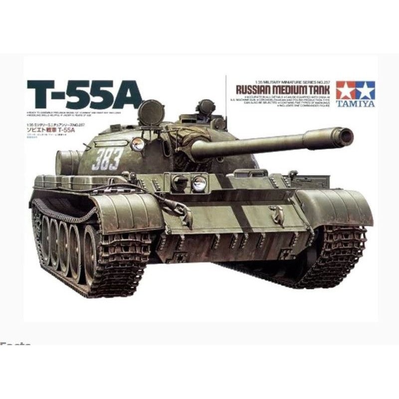 Tamiya T-55A Russian Medium Tank 1:35