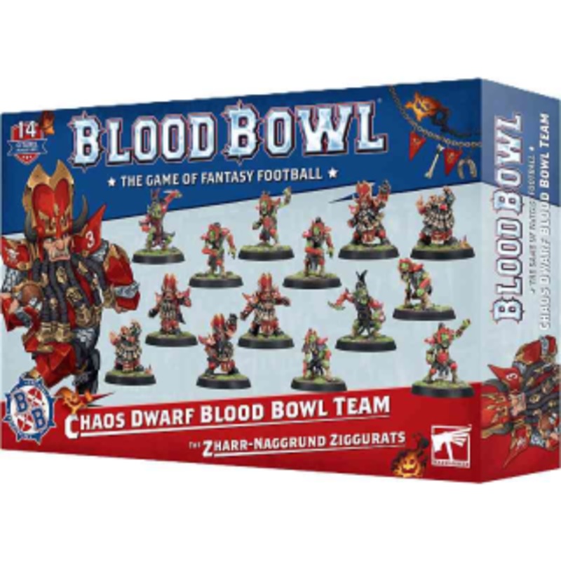 Blood Bowl Chaos Dwarf Blood Bowl Team 201-11