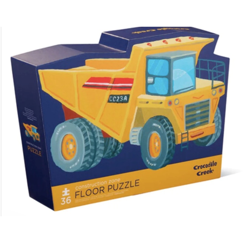 Crocodile Creek | Floor Puzzle  Construction Zone 36pc