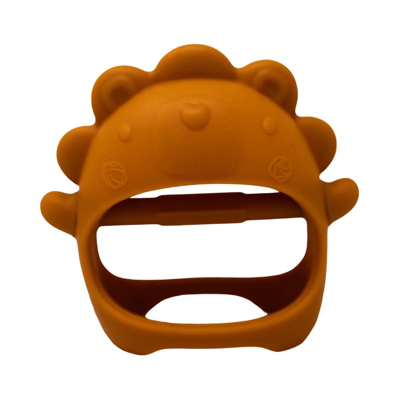 Loulou Lollipop Silicone Teething Mitt – Lion