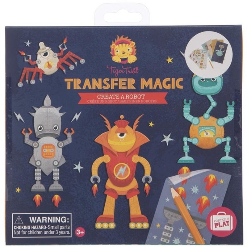 Tiger Tribe Transfer Magic Create A Robot