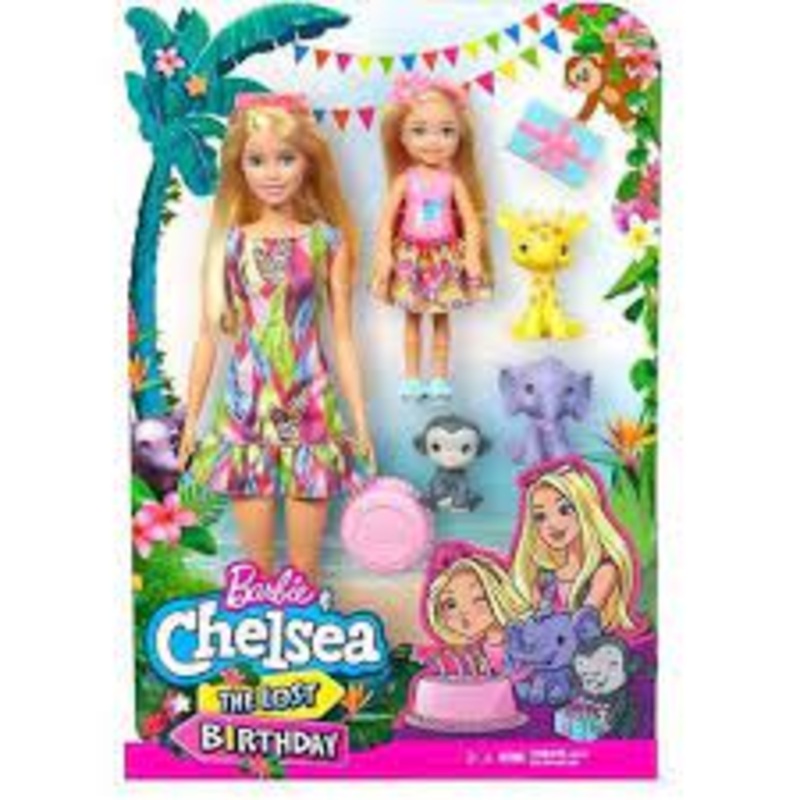 Barbie & Chelsea The Lost Birthday Dolls & Pets