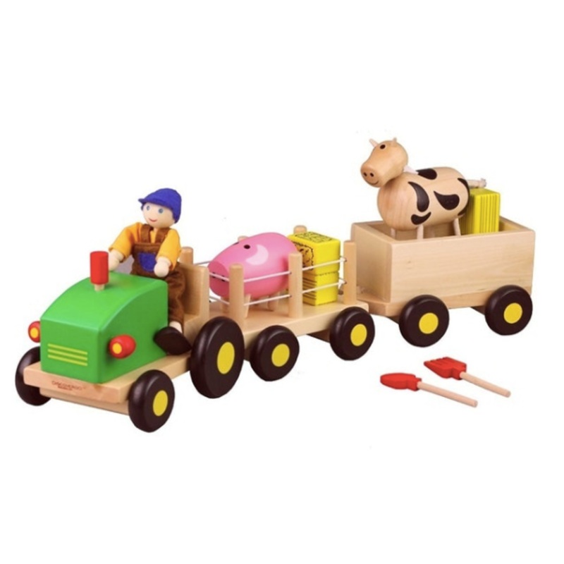 Discoveroo Wooden Farm Playset