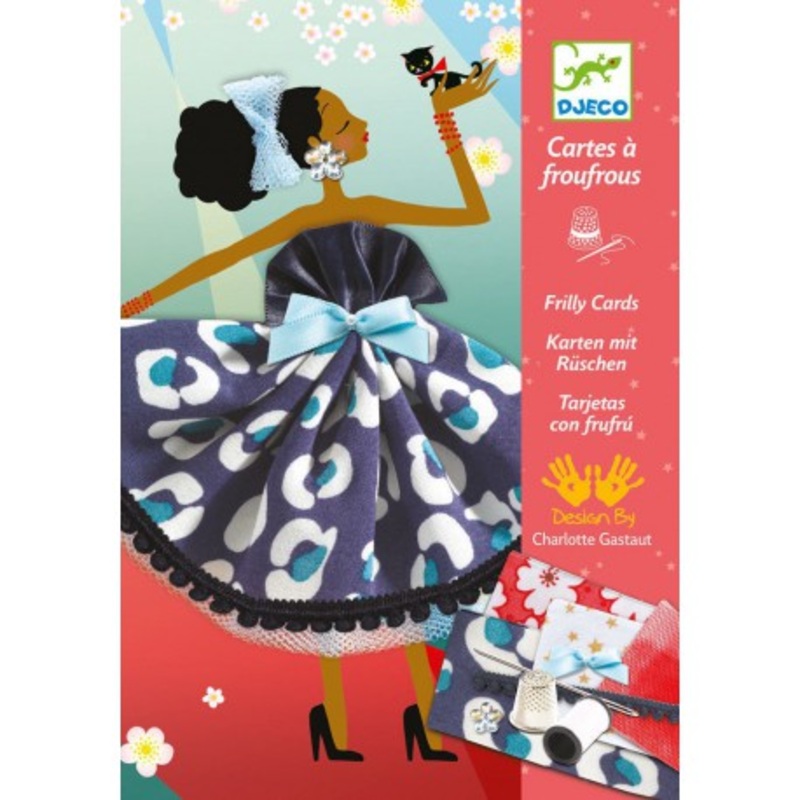 Djeco – Frilly Cards So Paris