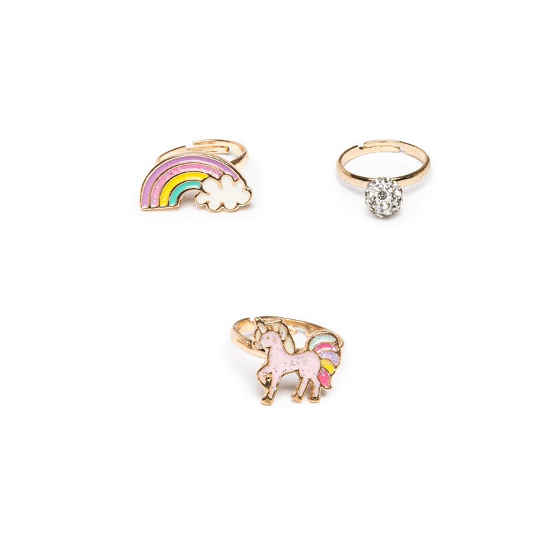 Great Pretenders 90207 Boutique Unicorn Rainbow Rings