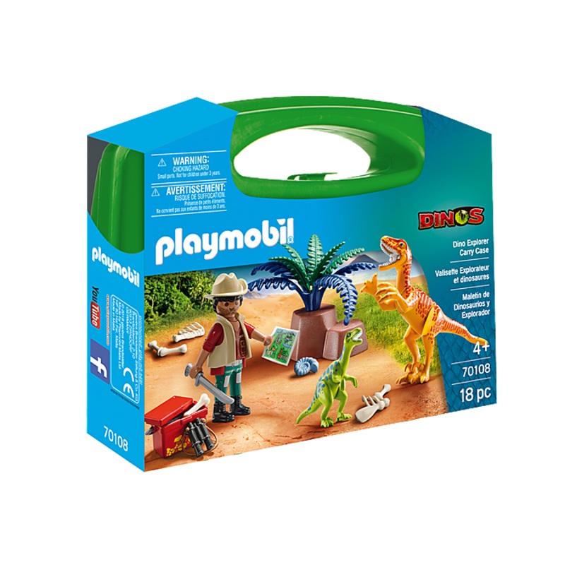 Playmobil 70108 Dinos Dino Explorer Carry Case
