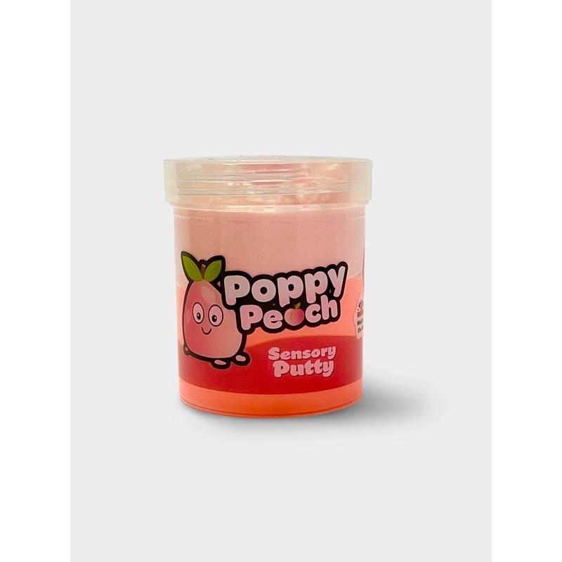Poppy Peach Putty Pals Sensory Slime