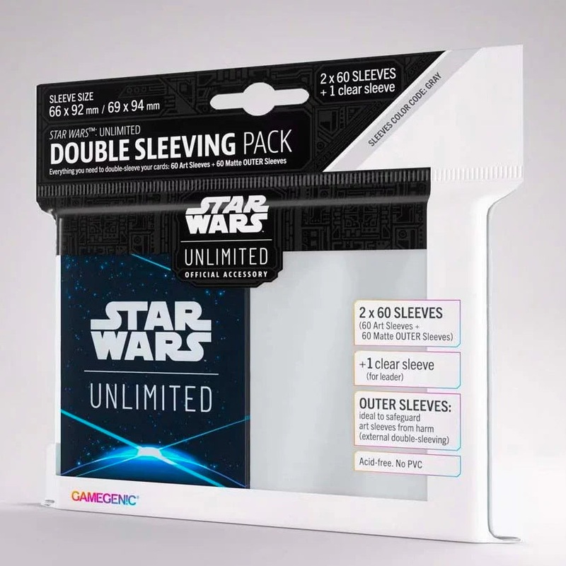 Star Wars Unlimited Double Sleeving Pack – Card Back Blue