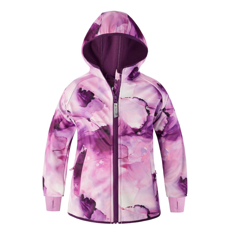 THERM All-Weather Hoodie – Watercolour | Waterproof Windproof Eco
