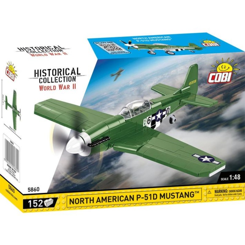 Cobi 5860 North American P-51D Mustang 1:48