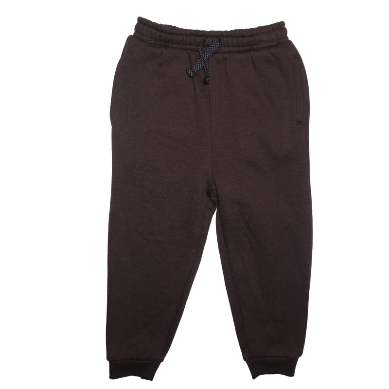 MID Fleece Jogger Brown