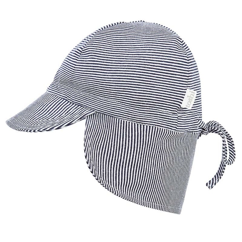 Toshi | Flap Cap Baby Periwinkle