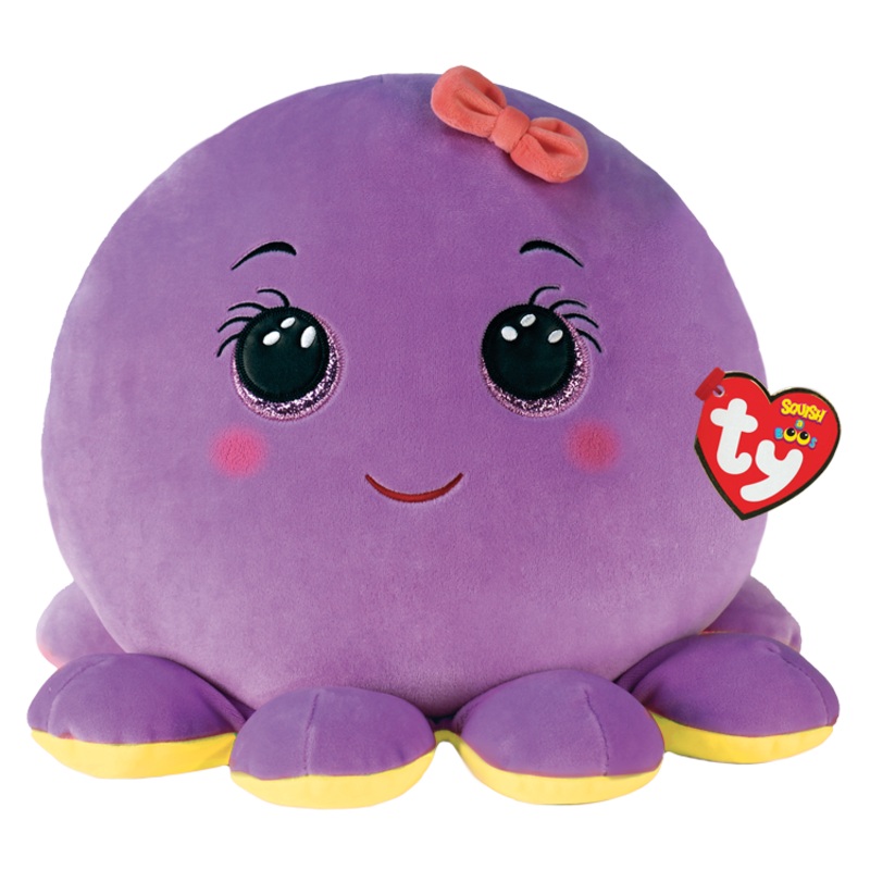 TY Squishy Beanies – 14 Inch Octavia Octopus