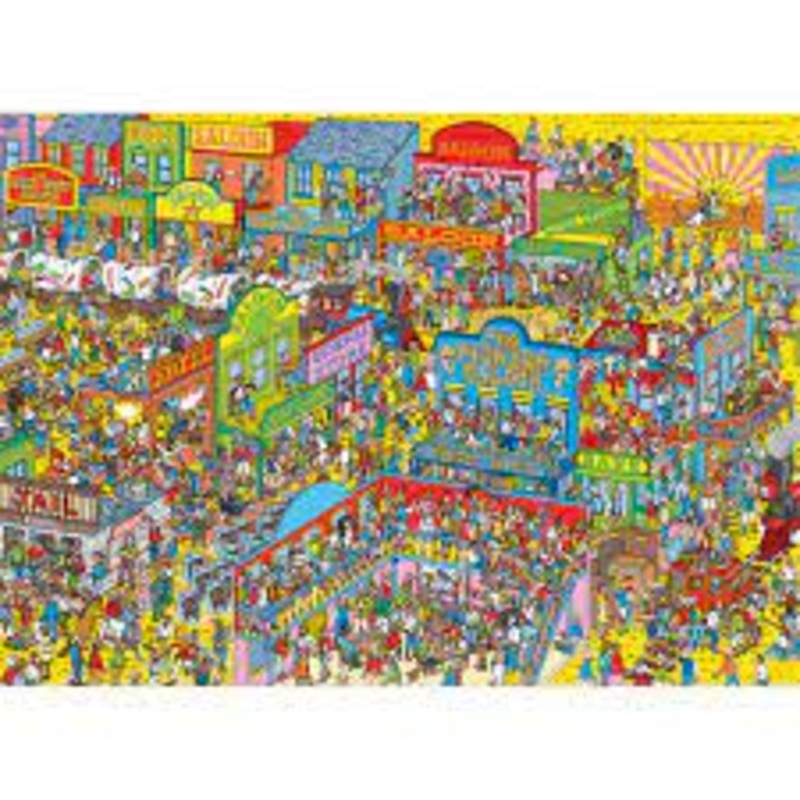 Wheres Wally? The Wild, Wild West 1000pc Puzzle