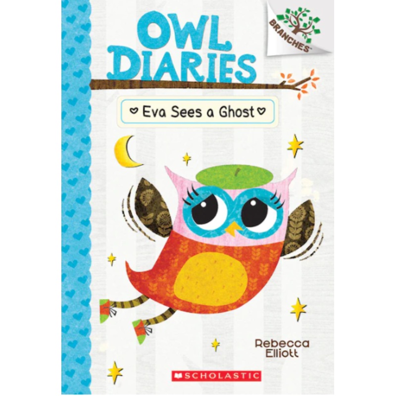 Owl Diaries #2: Eva Sees a Ghost (A Branches Book)