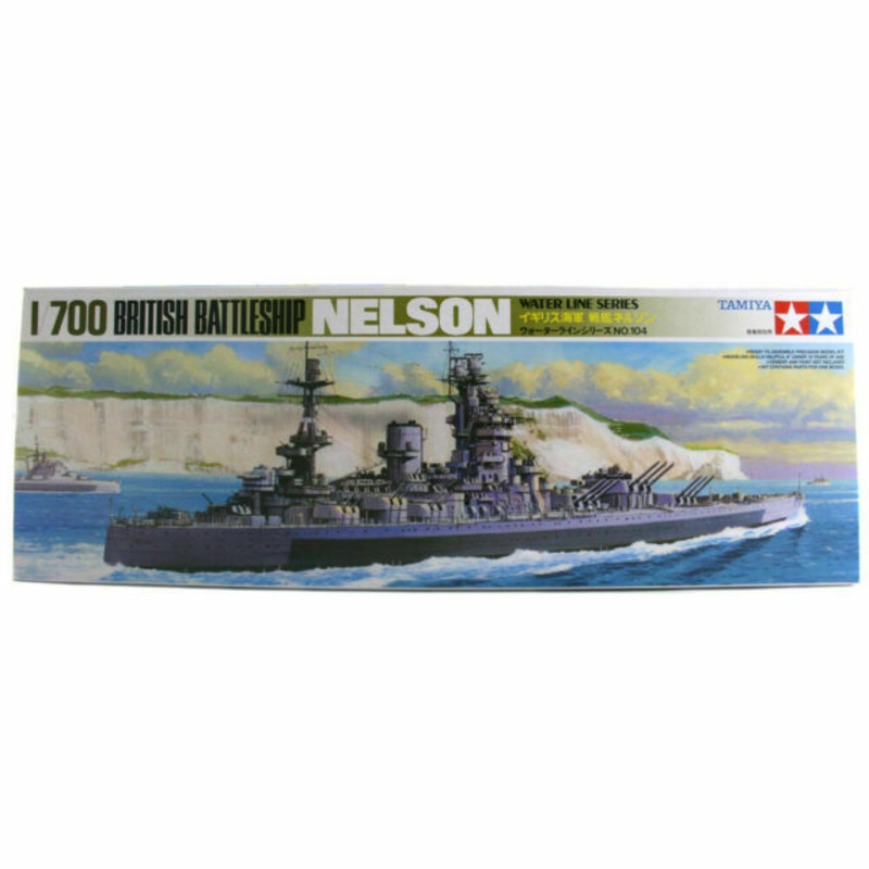 Tamiya British Battleship Nelson 1:700