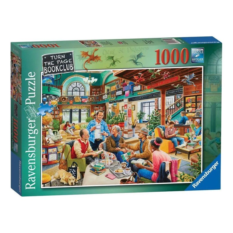 Turn The Page Bookclub 1000pc Puzzle