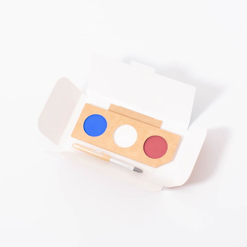 3 Colour Face Paint Kit | Clown and Harlequin