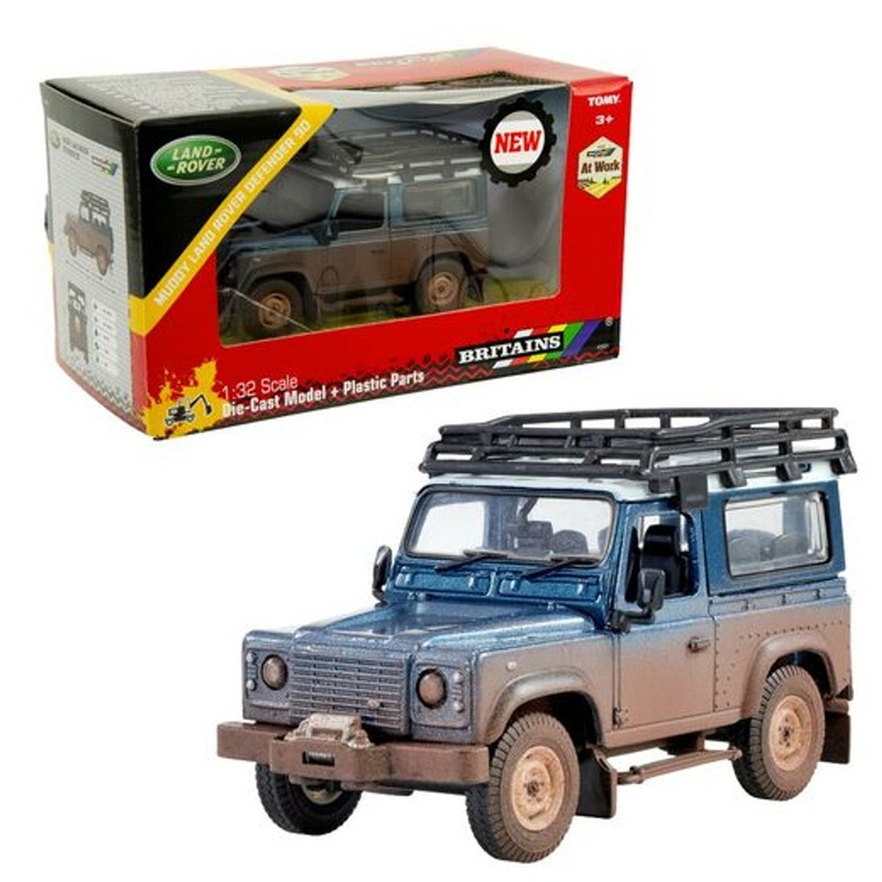 Britains Muddy Land Rover Defender 90