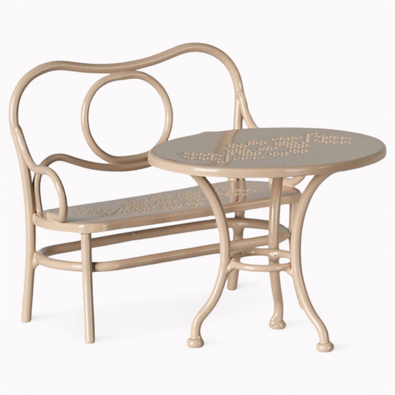 Cafe Set Mouse Big | Pale Pink