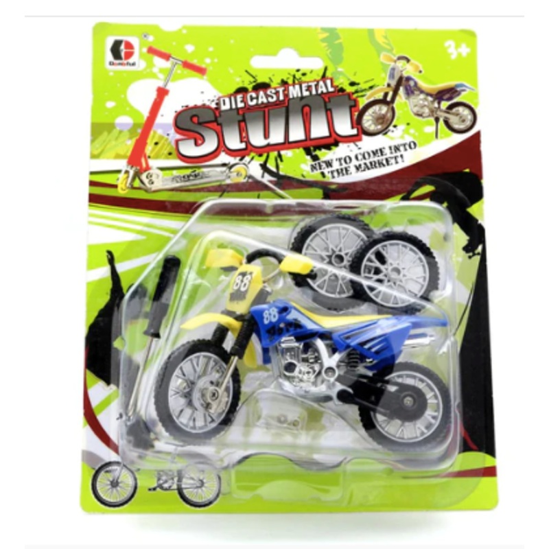Die Cast Stunt Bicycle / Scooter / Motorbike
