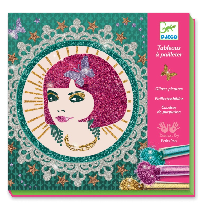 Djeco – Glitter Boards – Cleo Pop And Rock