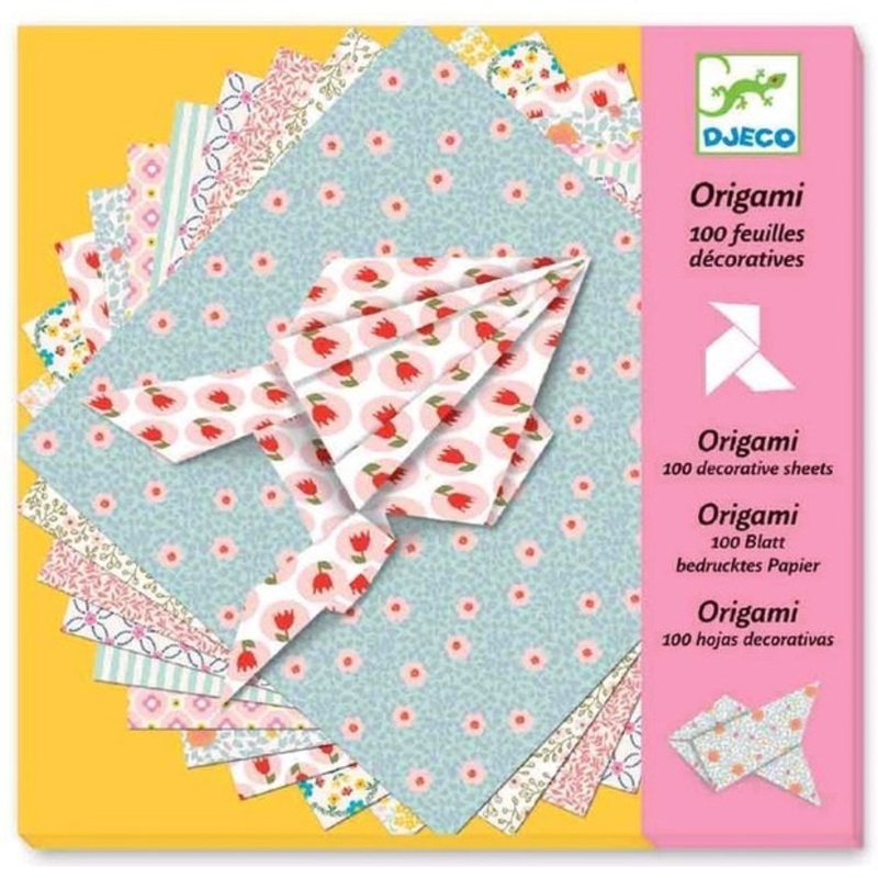 Djeco – Origami – 100 Decretive Sheets