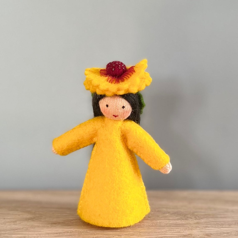Felt Flower Fairy Firewheel | Light/Medium Skin Tone