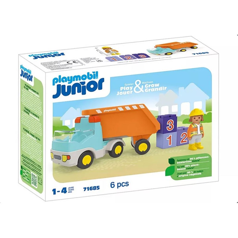 Playmobil Junior 71685 Dump Truck