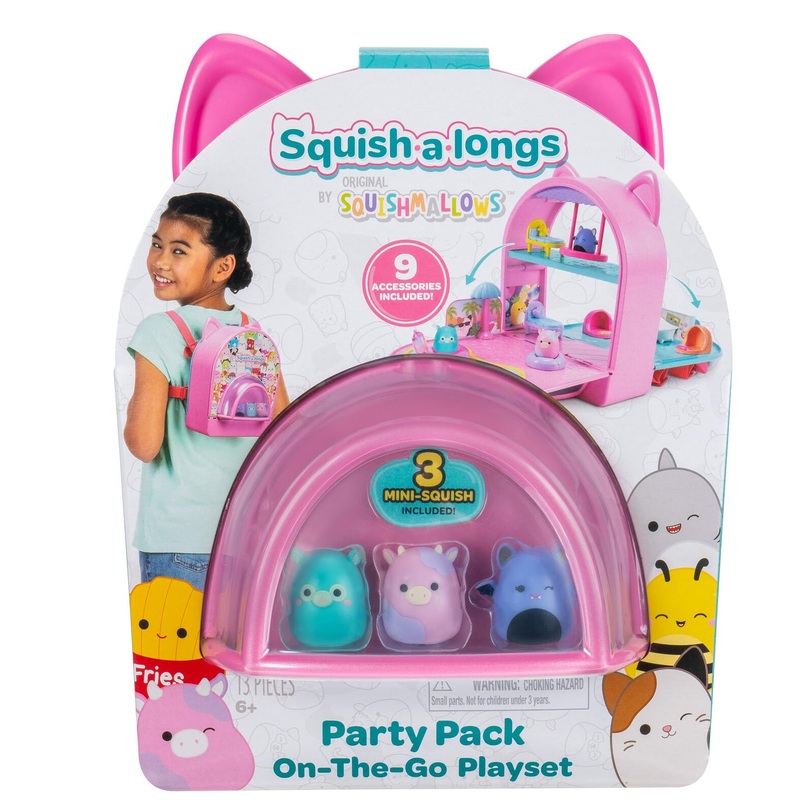 Squish.a.Longs – Party Pack On The Go Playset