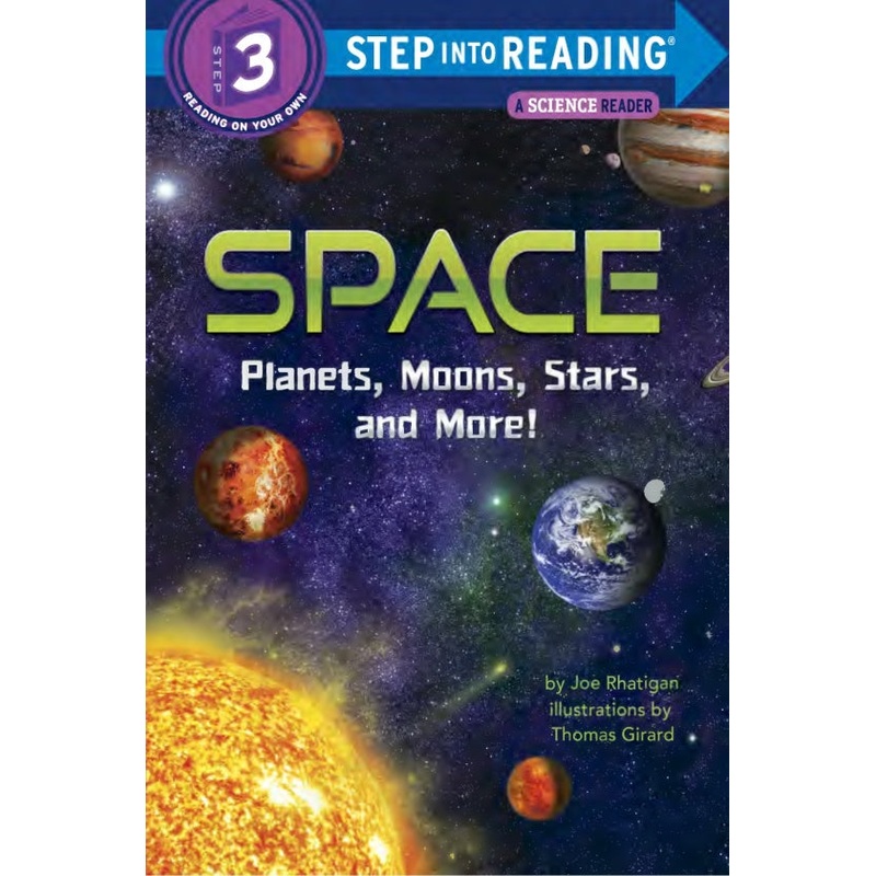 Step into Reading Step 3: Space: Planets, Moons, Stars, and More! Book
