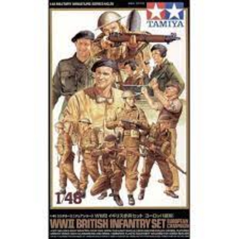 Tamiya WWII British Infantry Set 1:48