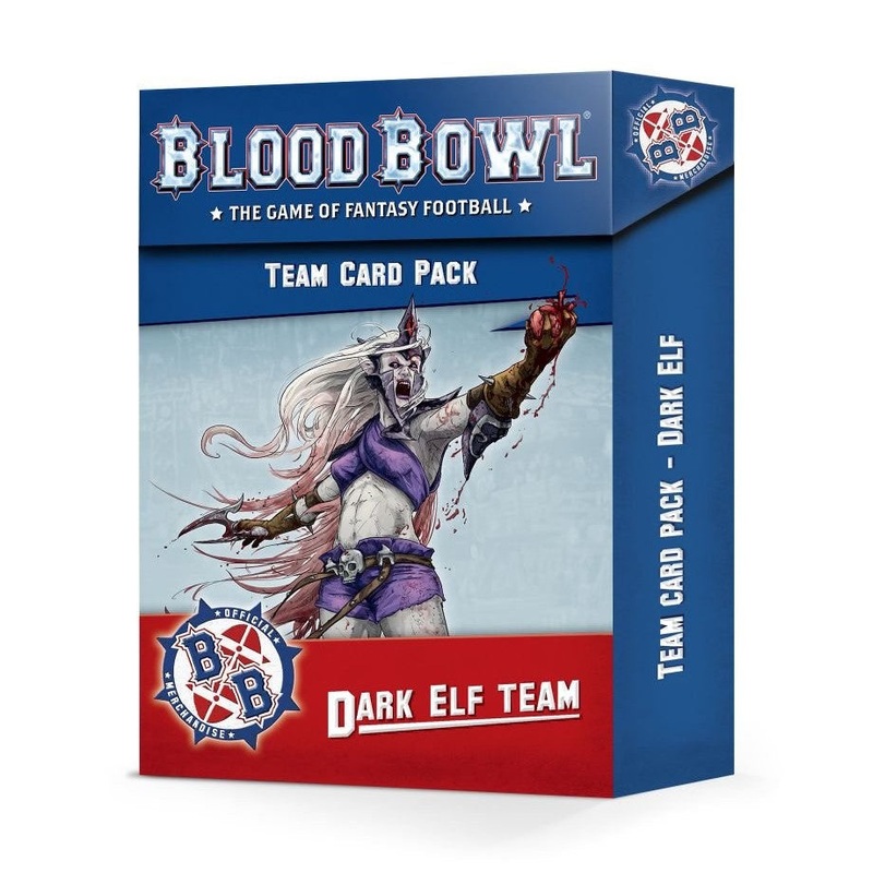 Blood Bowl Team Card Pack – Dark Elf Team