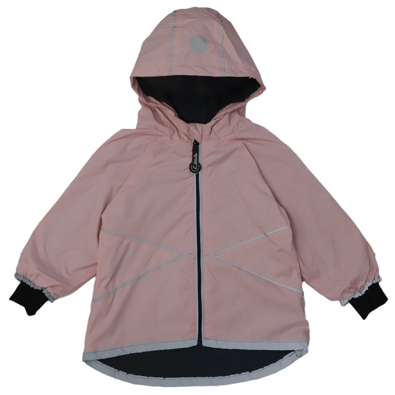 Calikids Fleece-lined Rain Jacket Blush