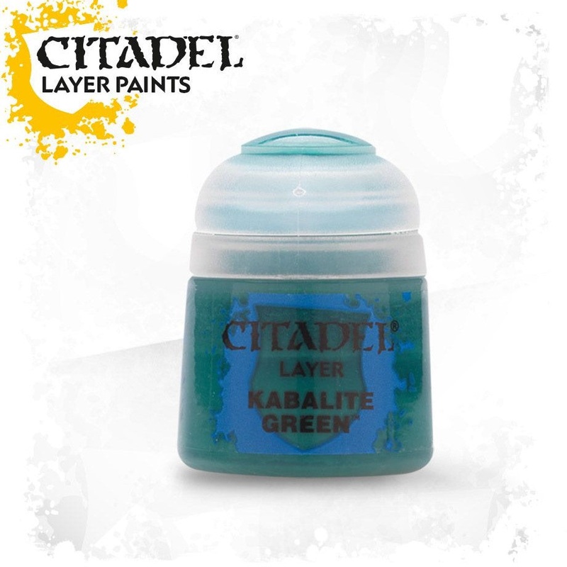 Citadel Paint – Layer – Kabalite Green 22-21