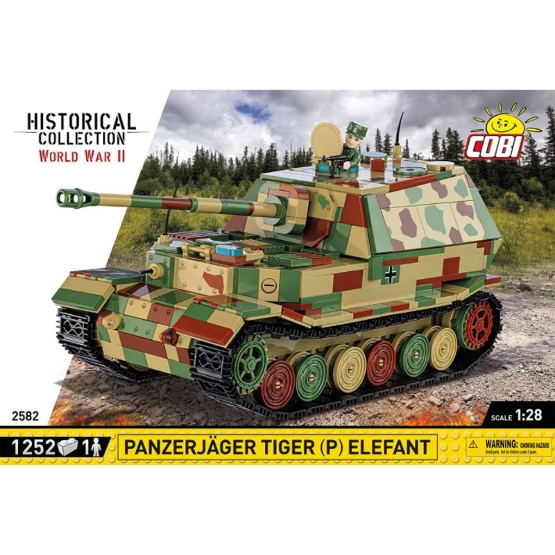 Cobi 2582 Panzerjger Tiger (P) Elefant 1:28