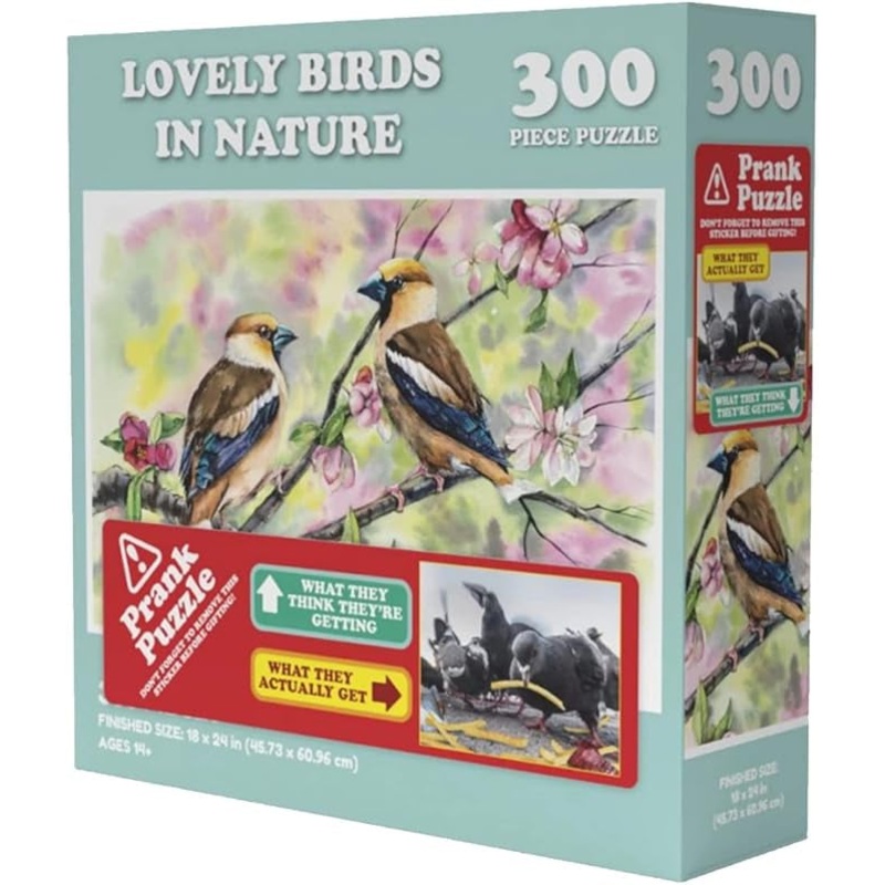 Doing things Birds Prank Jigsaw Puzzle