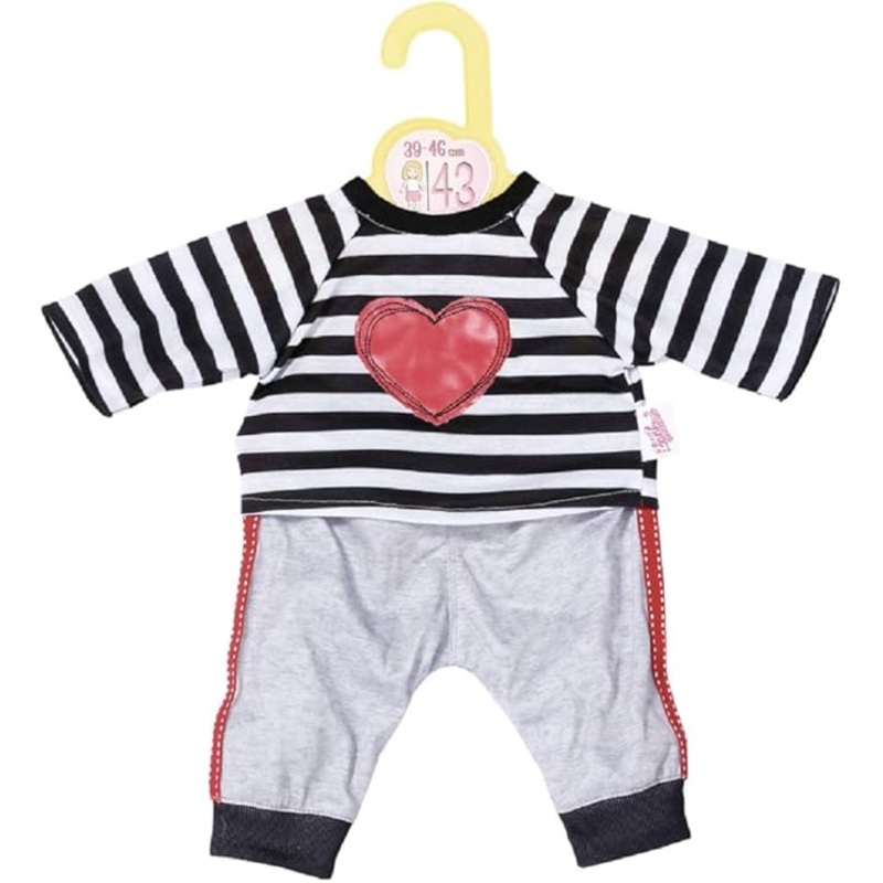 Dolly Moda Striped Jogging Suit 43cm Outfit