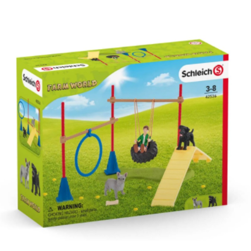 Schleich 42536 Puppy Agility Training