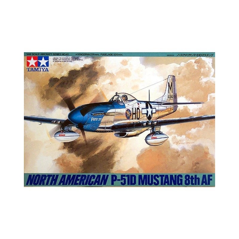 Tamiya North American P-51D Mustang 8th AF 1:48