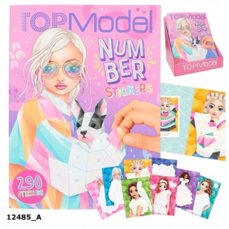 TOPModel Number Stickers