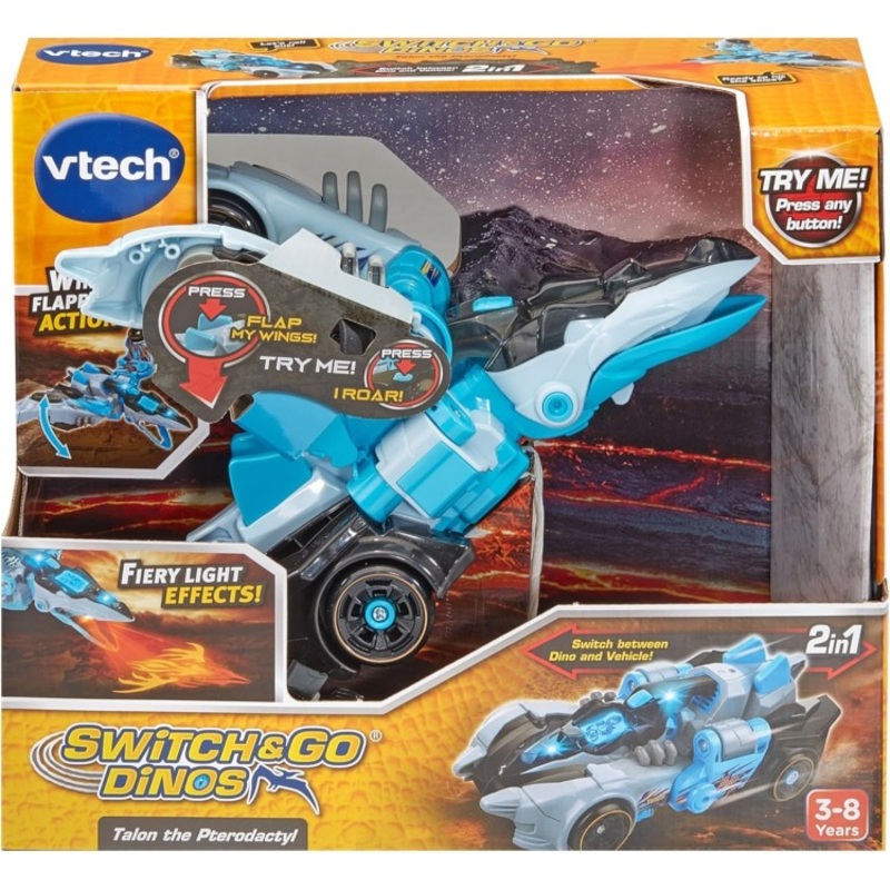 VTech Switch & Go Dinos Talon The Pterodactyl