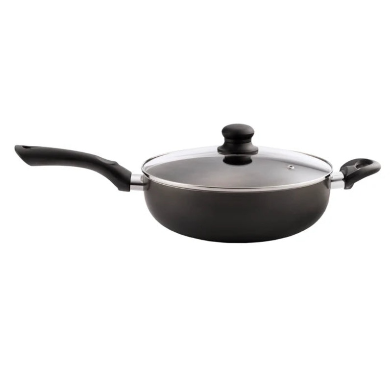 28cm N/S Deep Frying Pan W/Lid