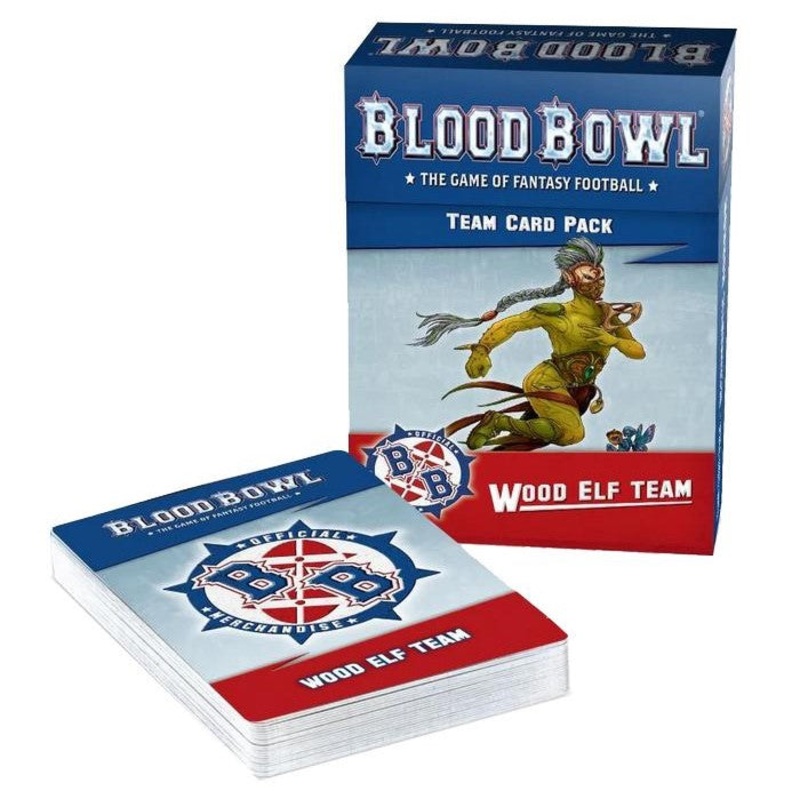 Blood Bowl Team Card Pack – Wood Elf Team 200-70