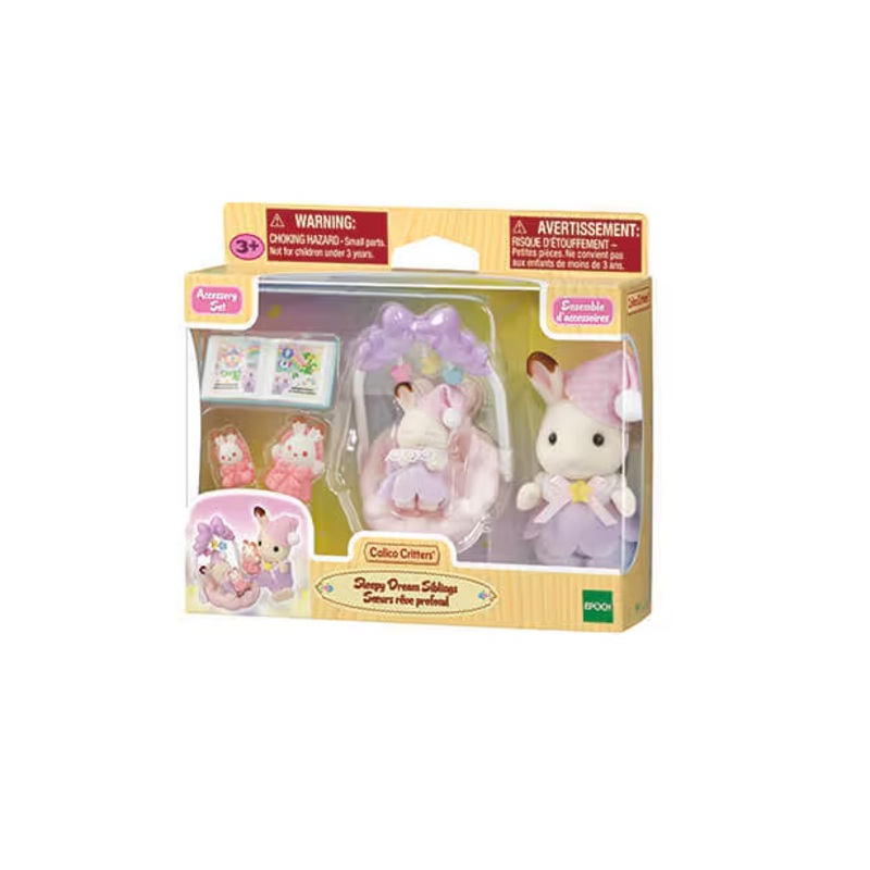 Calico Critters 2214 Sleepy Dream Siblings