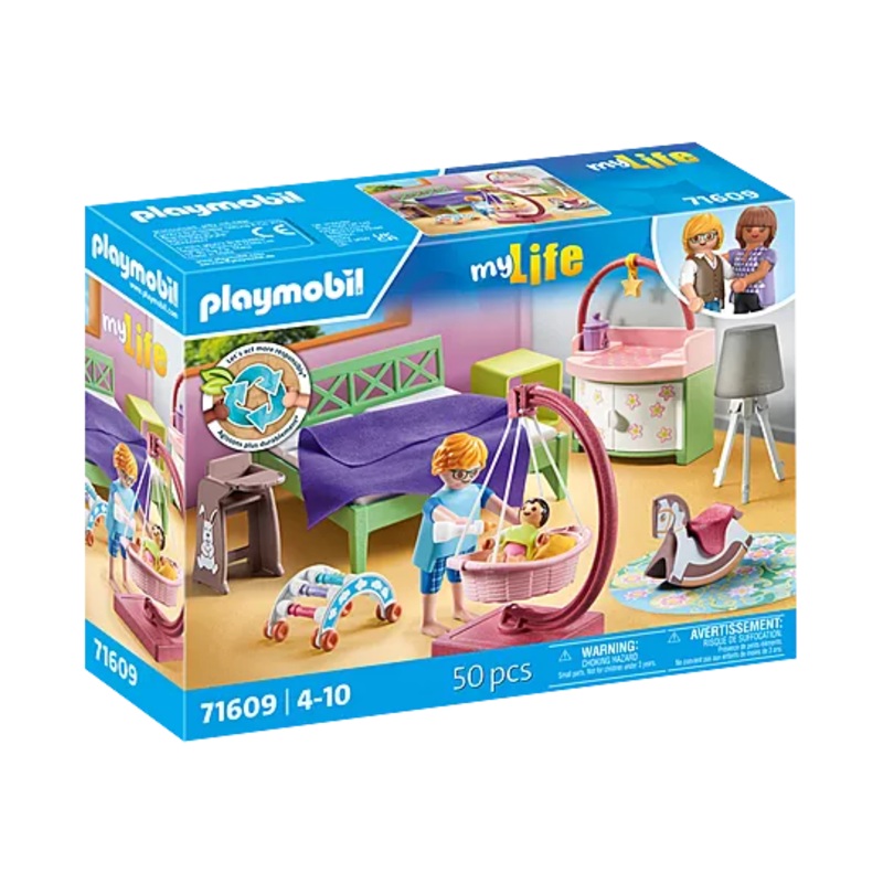 Playmobil 71609 My Life Bedroom with Baby Play Area