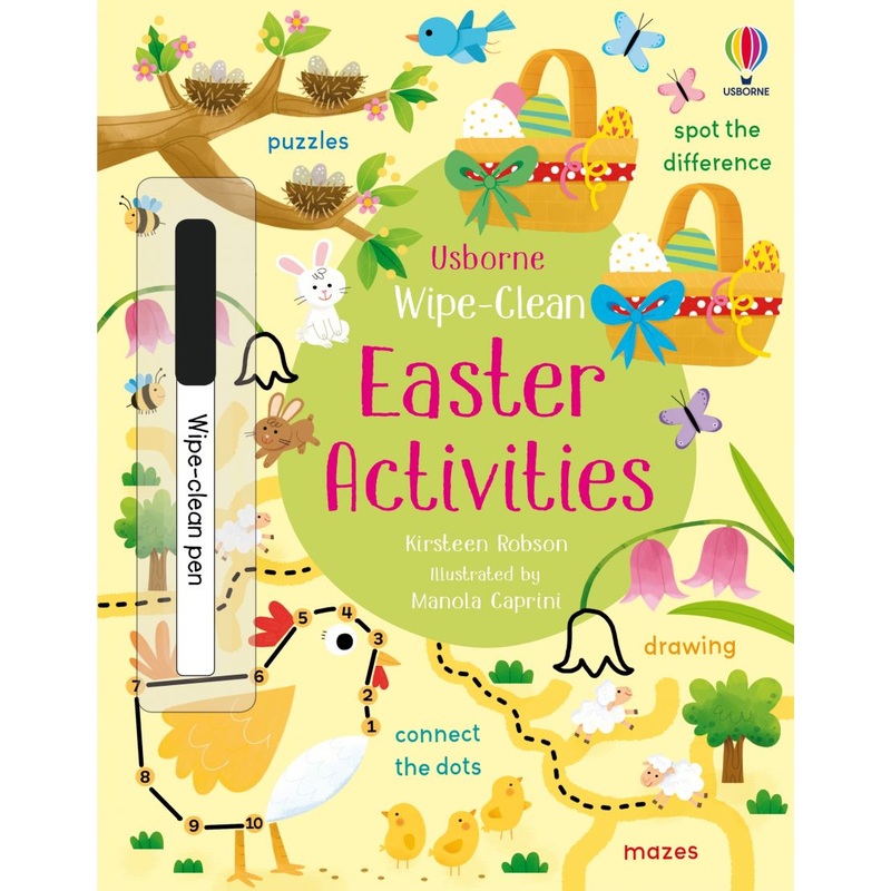 Wipe Clean Easter Activities